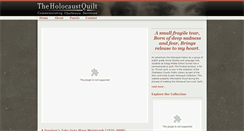 Desktop Screenshot of holocaustarchives.cofc.edu