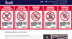 Desktop Screenshot of cofc.es