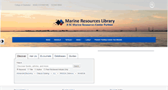 Desktop Screenshot of mrl.cofc.edu