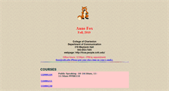 Desktop Screenshot of foxa.people.cofc.edu