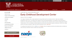 Desktop Screenshot of ecdc.cofc.edu