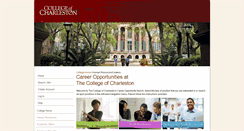 Desktop Screenshot of jobs.cofc.edu