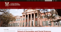 Desktop Screenshot of hss.cofc.edu