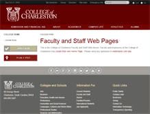 Tablet Screenshot of people.cofc.edu