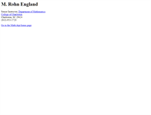 Tablet Screenshot of englandm.people.cofc.edu