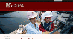 Desktop Screenshot of careercenter.cofc.edu